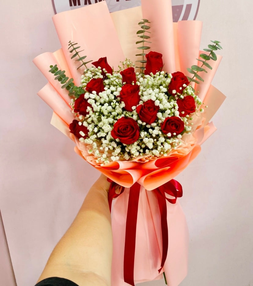 RXS ~ RED ROSE BOUQUET