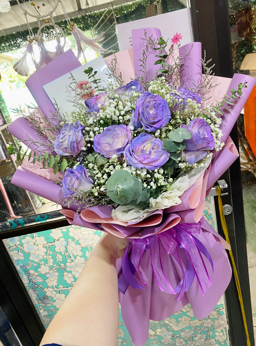 Spray Purple Rose