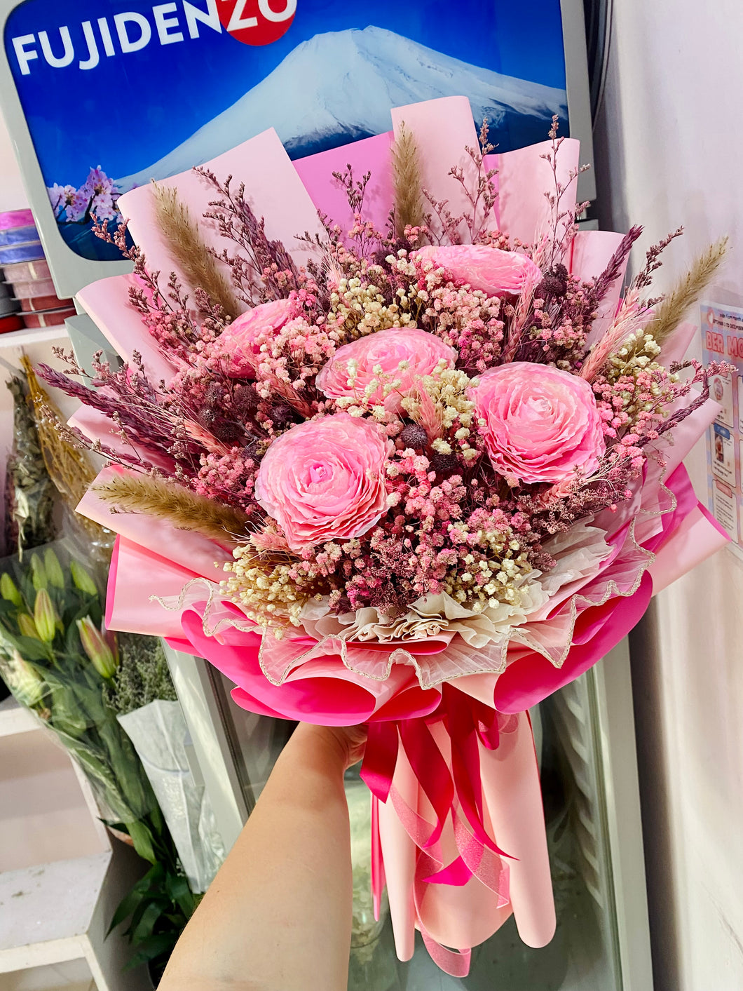 Dried flowers
