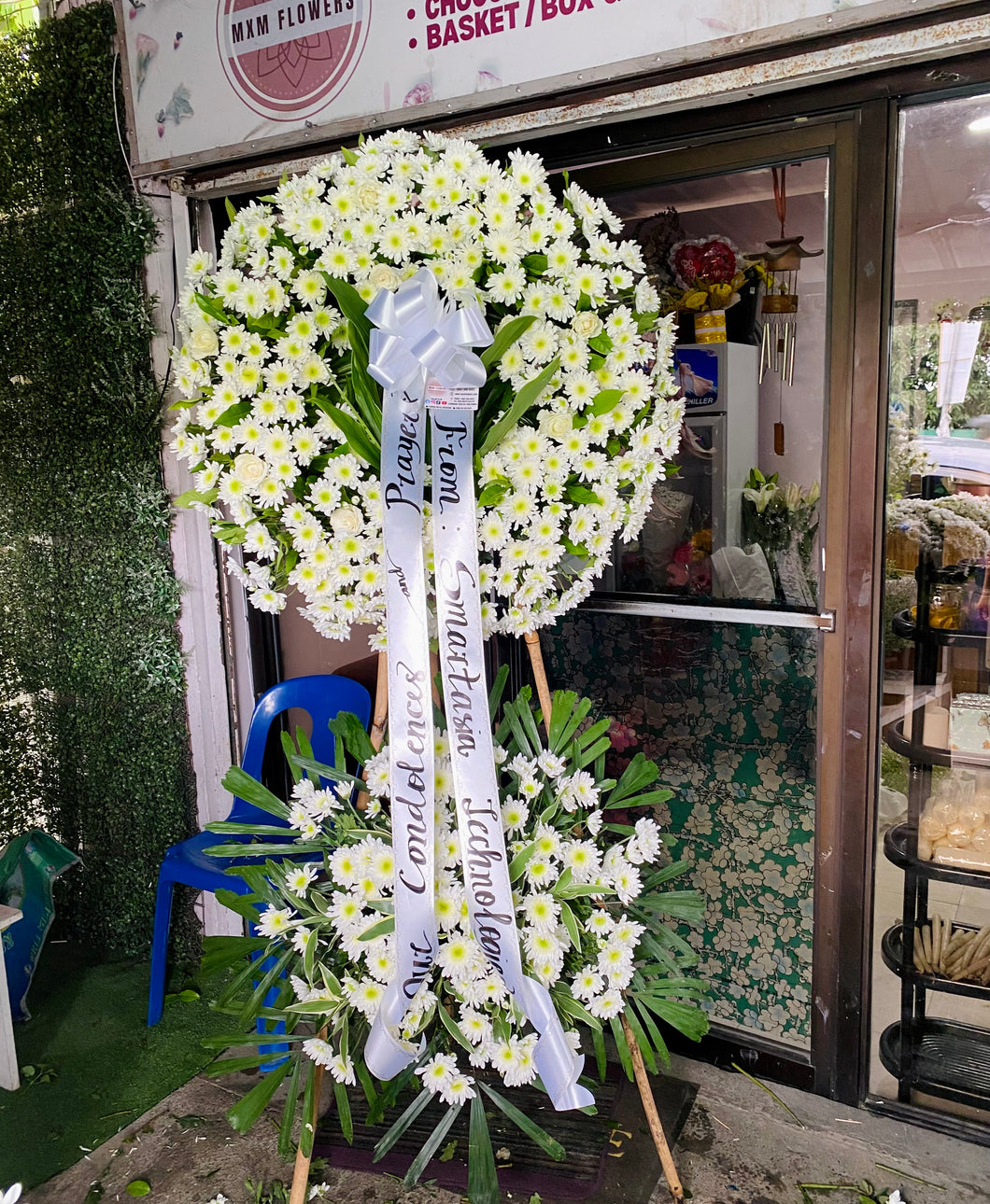 Round wreath