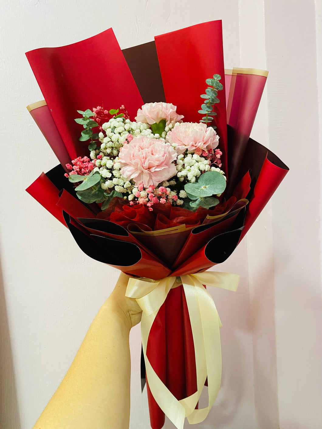 3 carnations