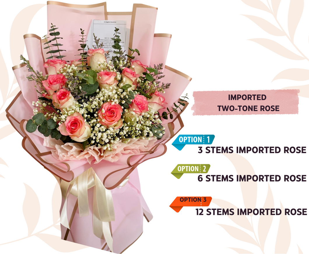 Two tone Imported Rose