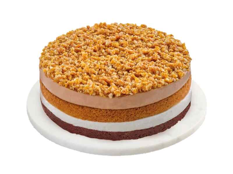 Coffee layered crunch