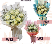 Load image into Gallery viewer, White Rose bouquet
