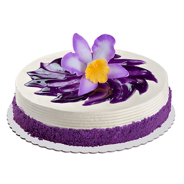 Ube Bloom Cake